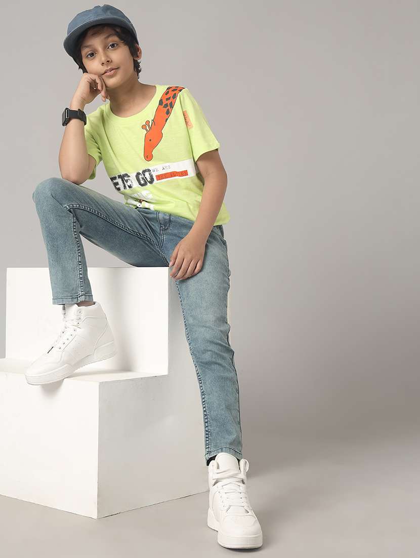 boys solid mid rise slim fit jean - 22288850 -  Standard Image - 2