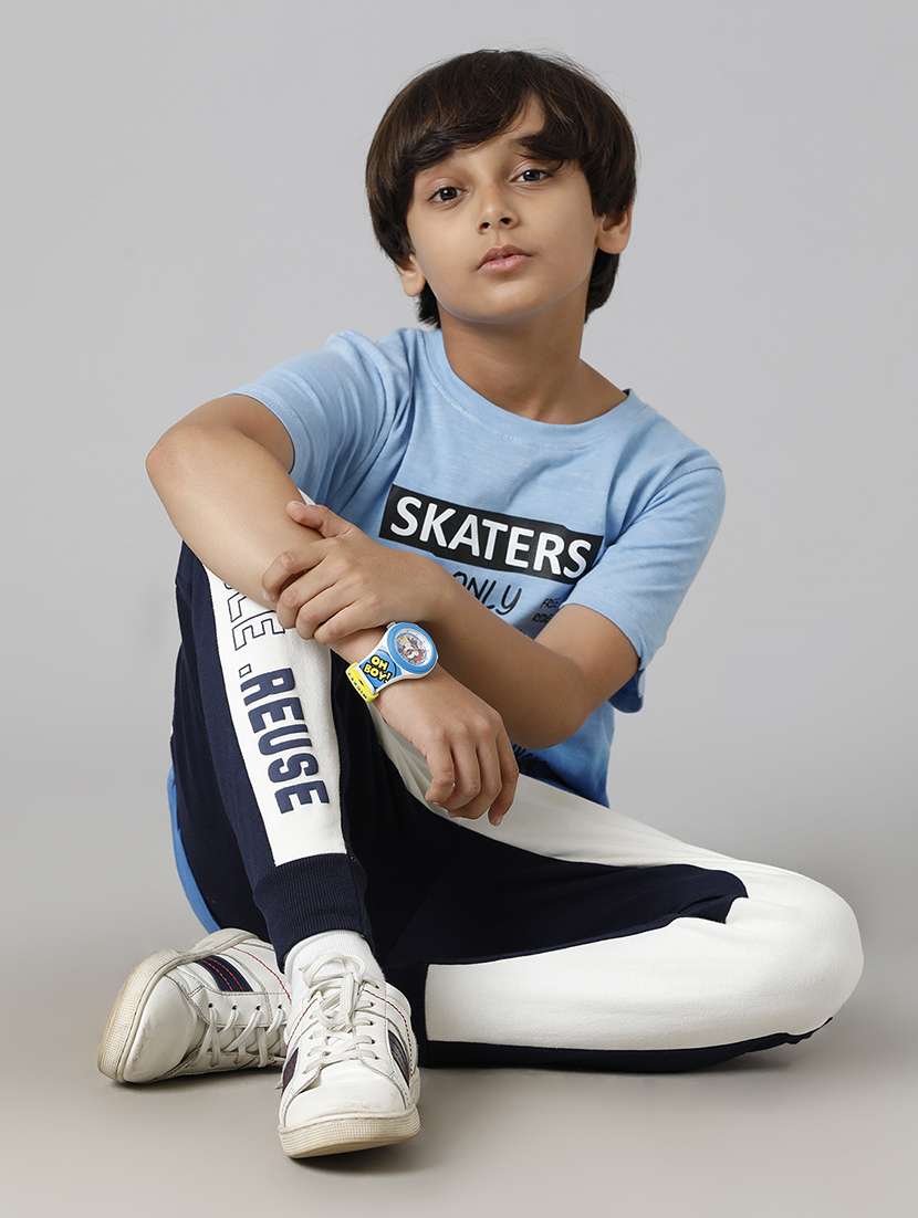 boys color blocked mid rise jogger - 22288887 -  Standard Image - 2