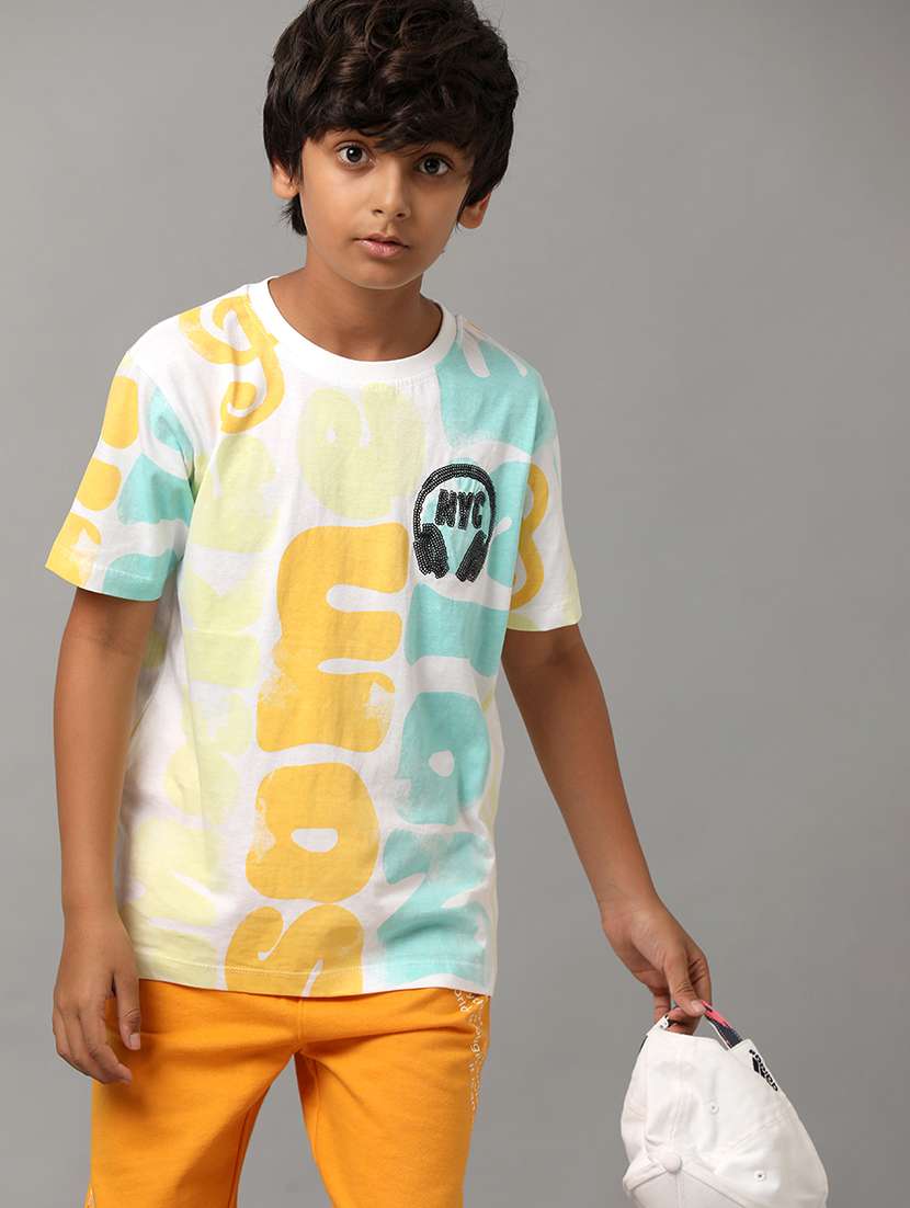 boys printed mid rise shorts - 22289129 -  Standard Image - 2
