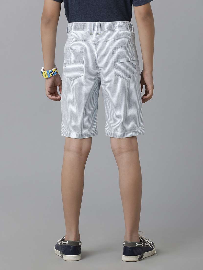 boys striped mid rise shorts - 22289161 -  Standard Image - 2