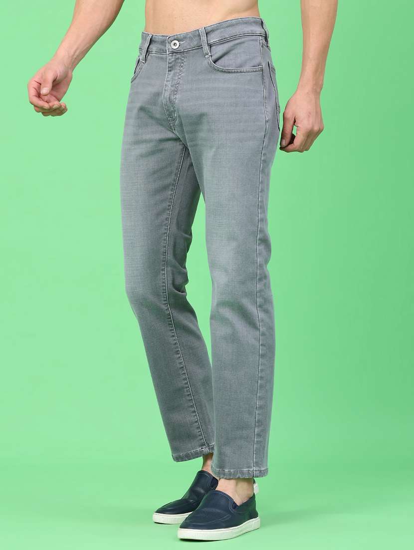 men washed mid rise full length jeans - 22289886 -  Standard Image - 2