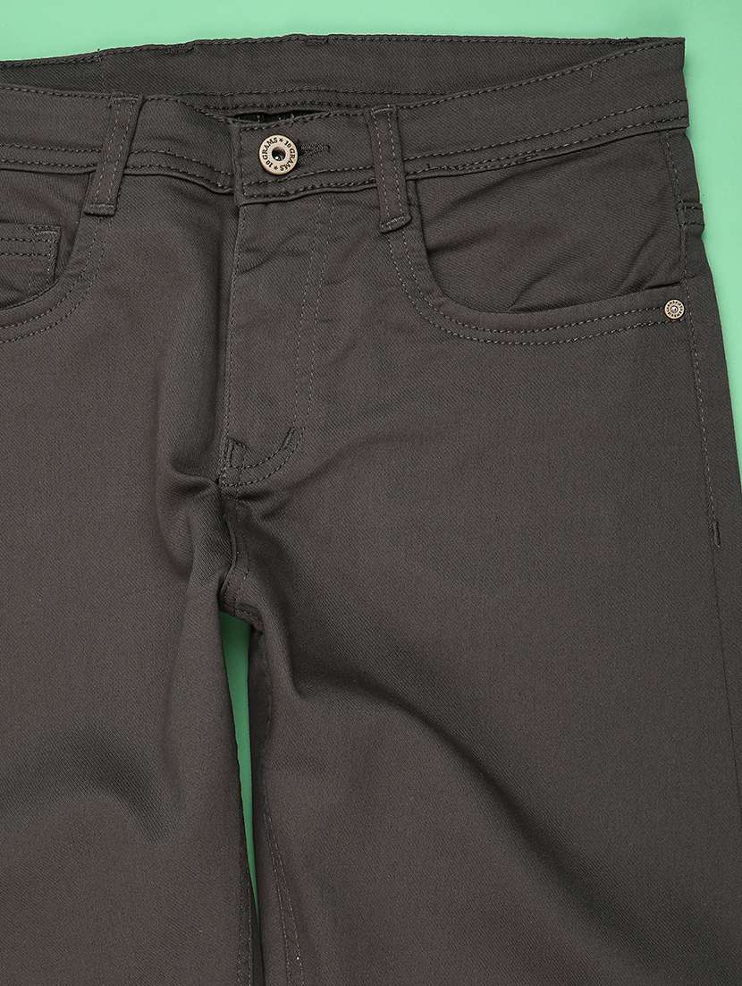 girls solid mid rise slim jean - 22290051 -  Standard Image - 2