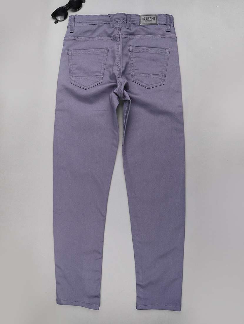 grey poly cotton plain jean - 22290052 -  Standard Image - 2