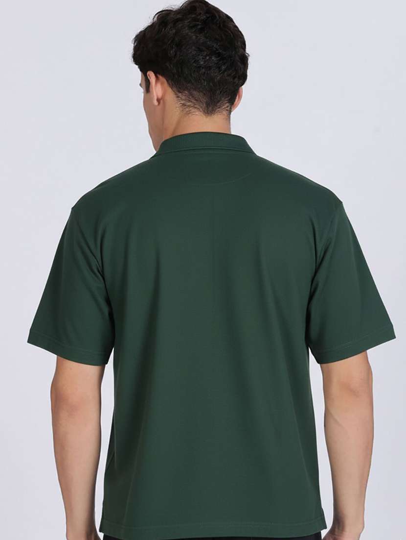 men solid short sleeve polo t-shirt - 22290637 -  Standard Image - 2