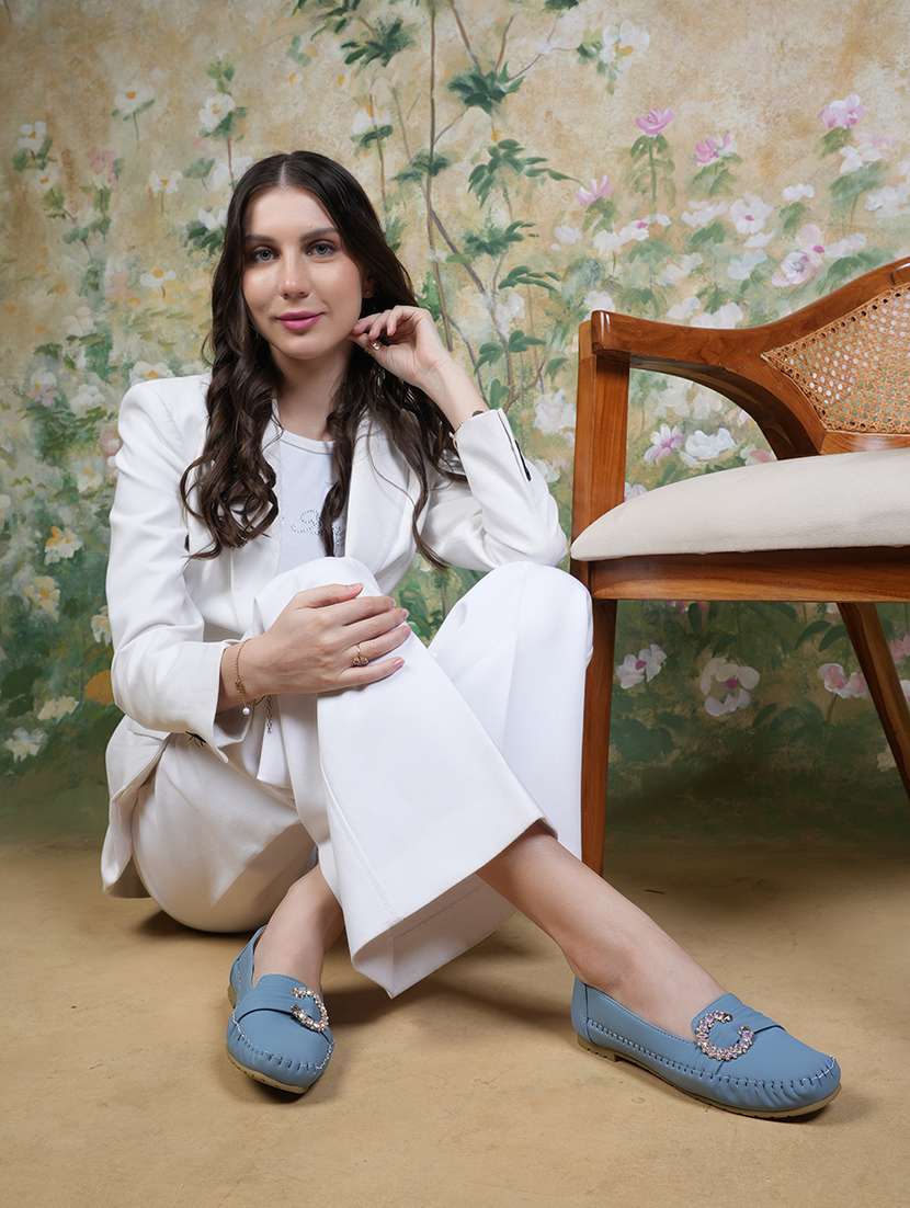 women solid slip on ballerina - 22292178 -  Standard Image - 2