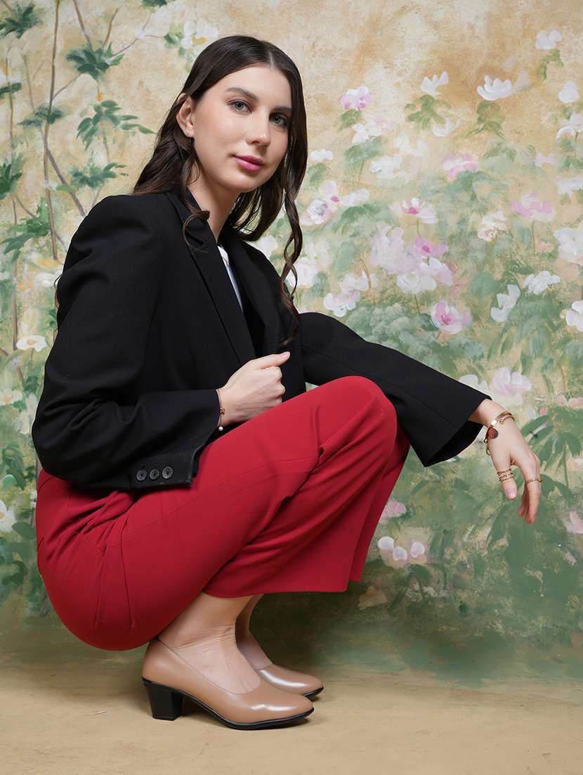 women solid slip on pump - 22292202 -  Standard Image - 2