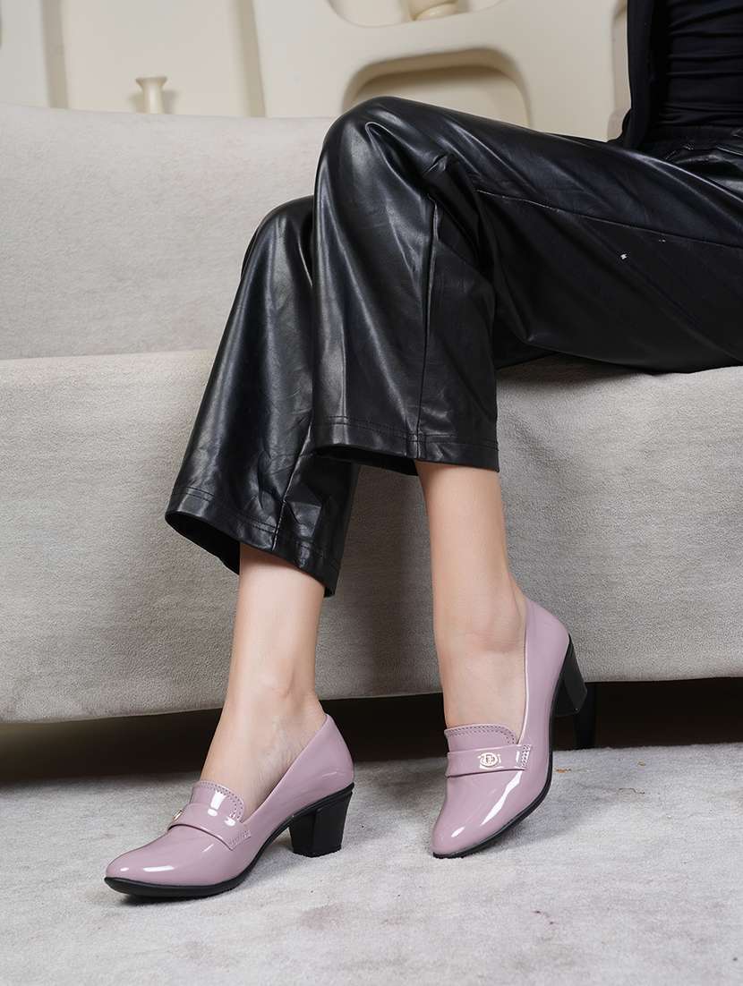 women solid slip on pump - 22292207 -  Standard Image - 2