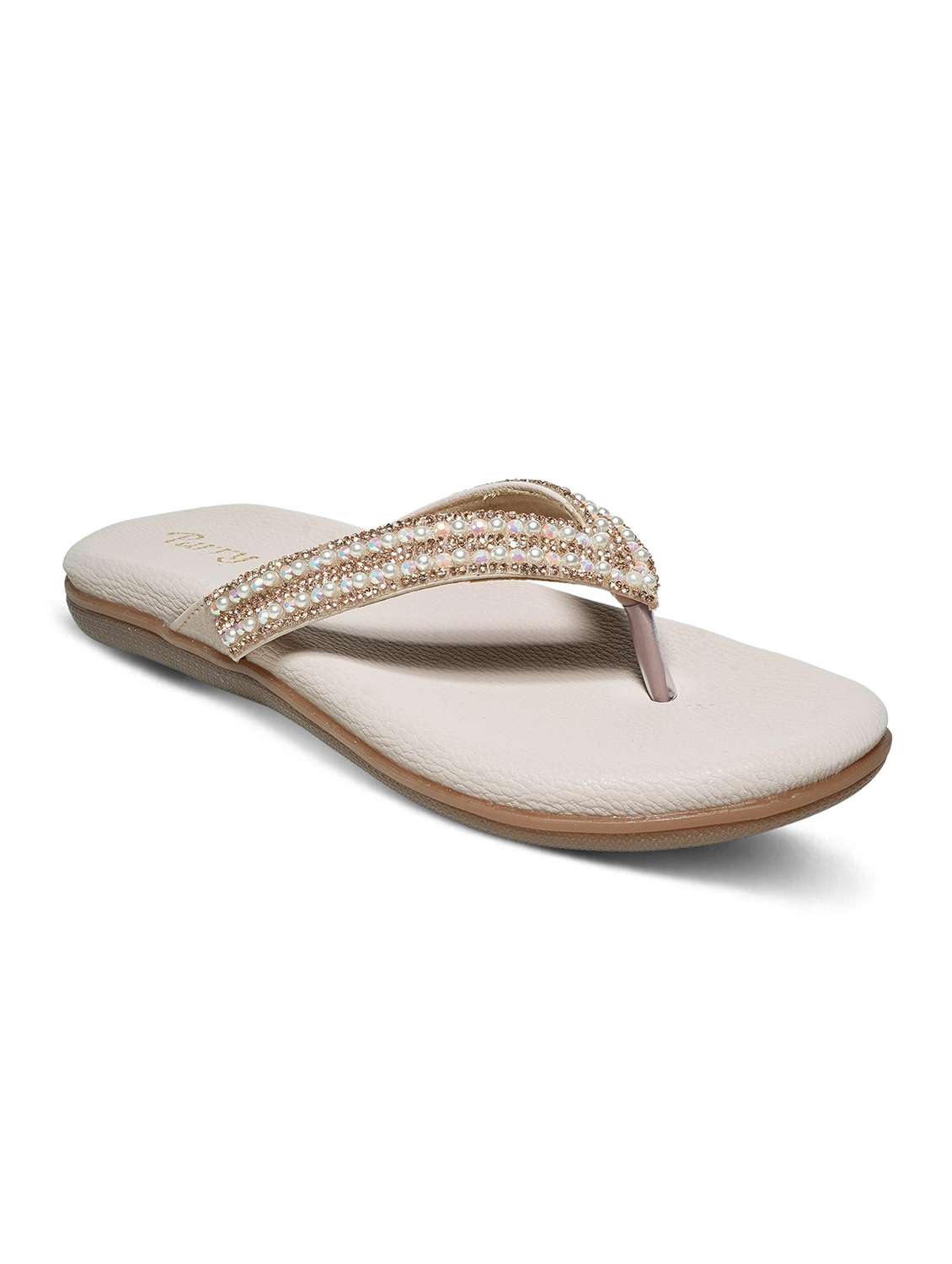 women solid slip on flat sandals - 22292257 -  Standard Image - 2