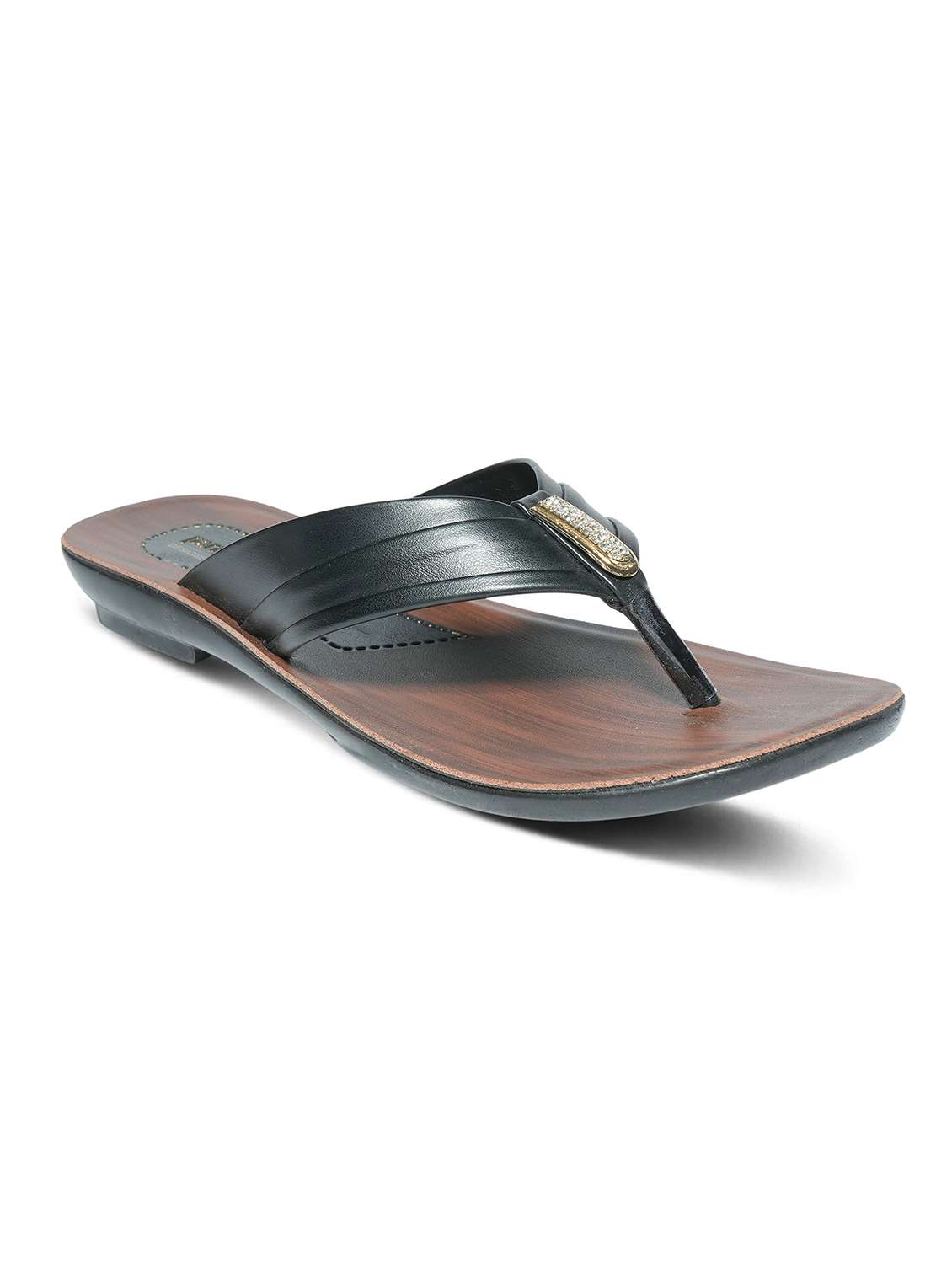 women solid slip on flat sandals - 22292271 -  Standard Image - 2