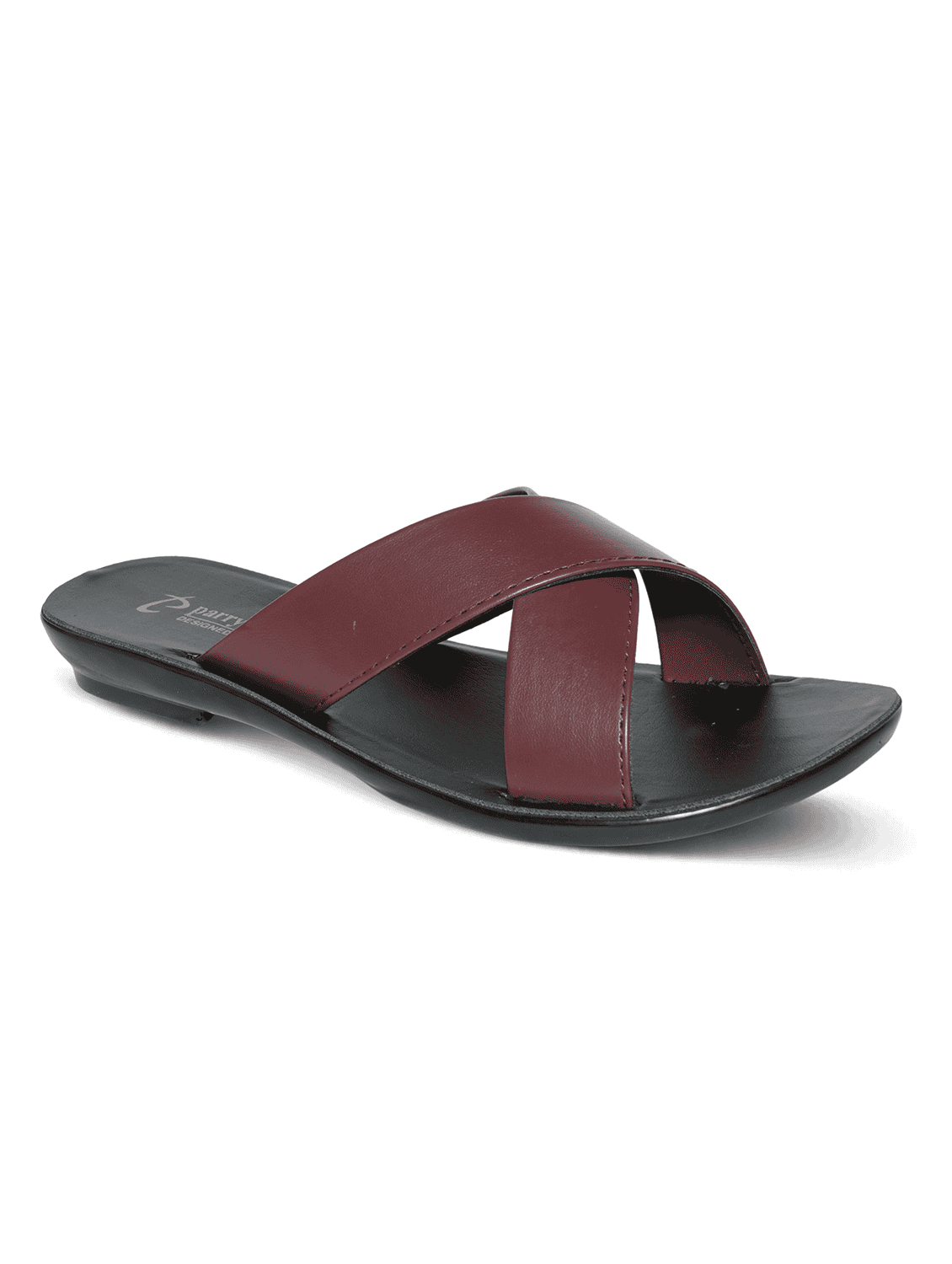 women solid slip on flat sandals - 22292275 -  Standard Image - 2