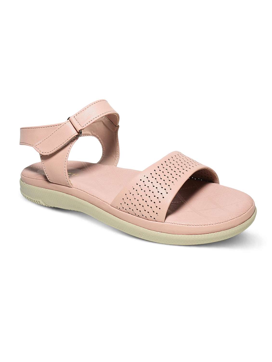 women solid back strap sandal - 22292280 -  Standard Image - 2