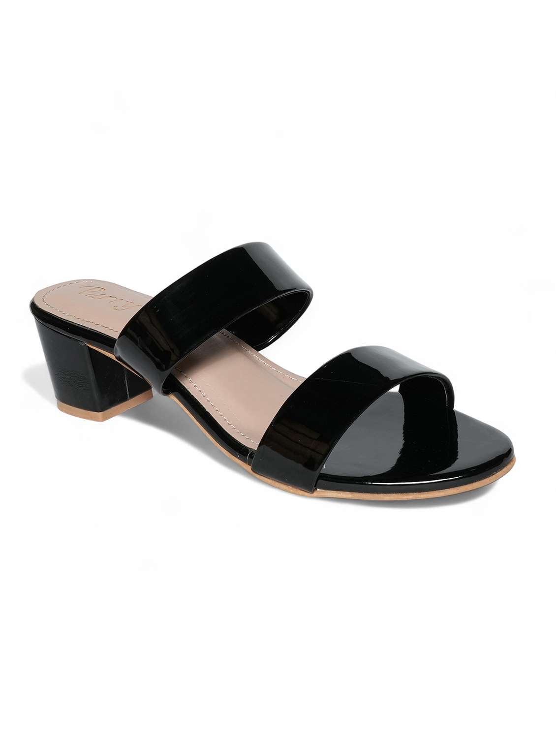 women black slip on sandal - 22292287 -  Standard Image - 2