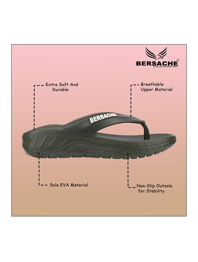 men solid toe seperator slipper - 22293005 -  Standard Image - 2