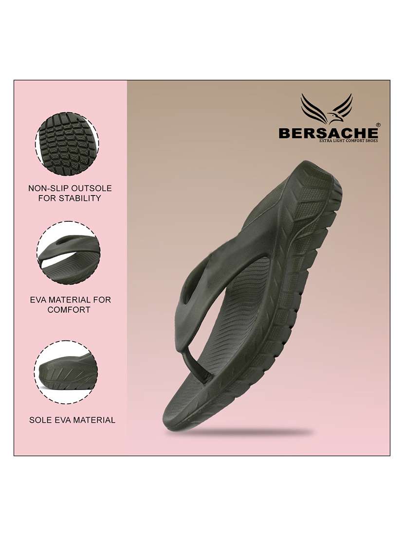 men solid toe seperator slipper - 22293005 -  Standard Image - 7