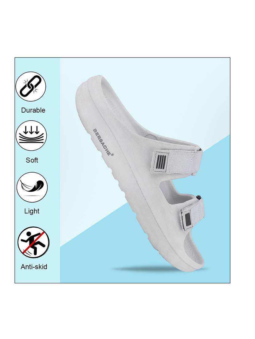 men solid slip on slider - 22293012 -  Standard Image - 2