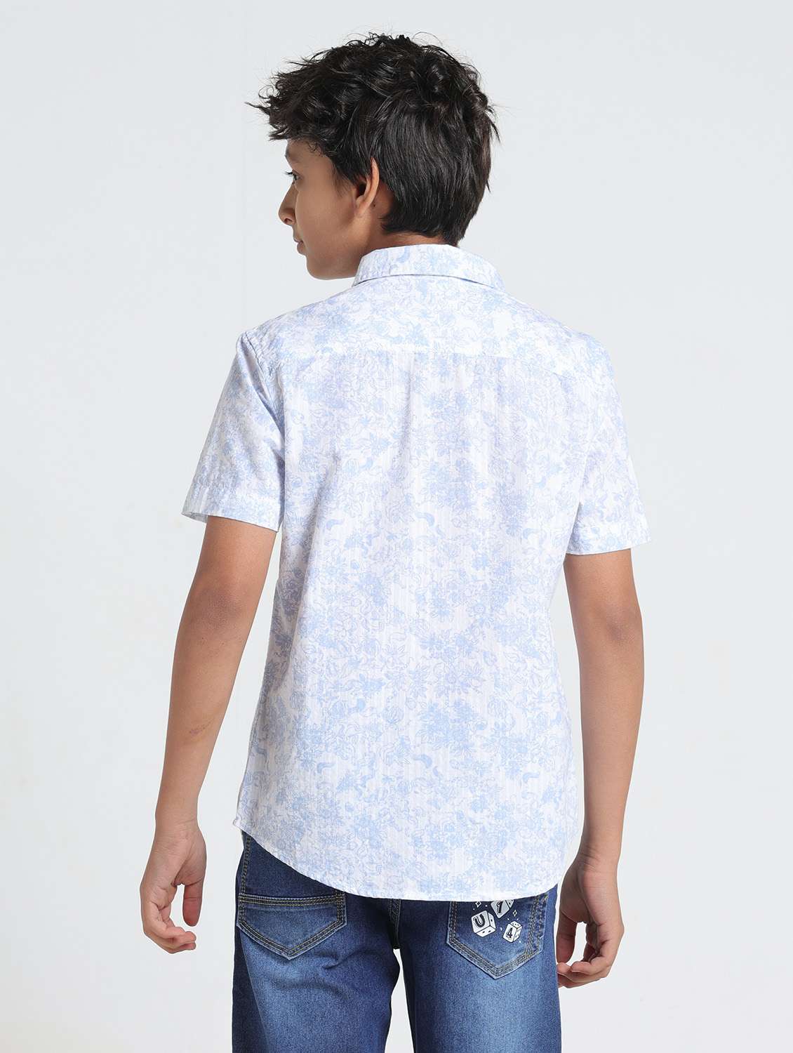 blue cotton shirt - 22293463 -  Standard Image - 2