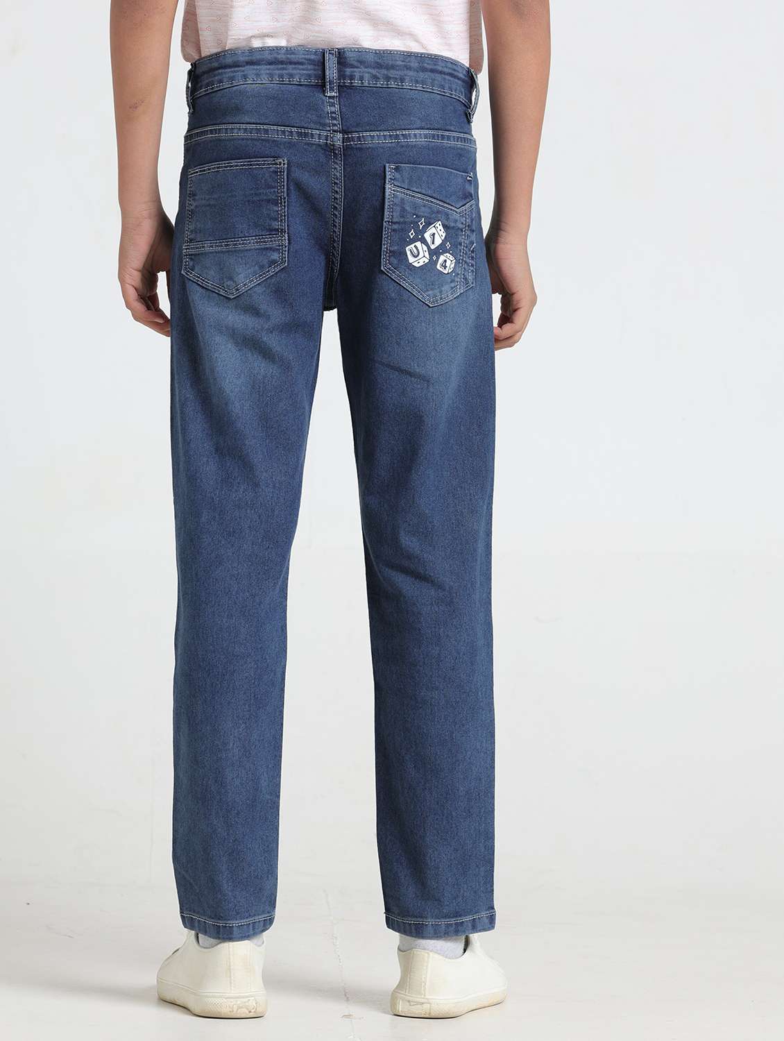 blue denim distressed jean - 22293629 -  Standard Image - 2