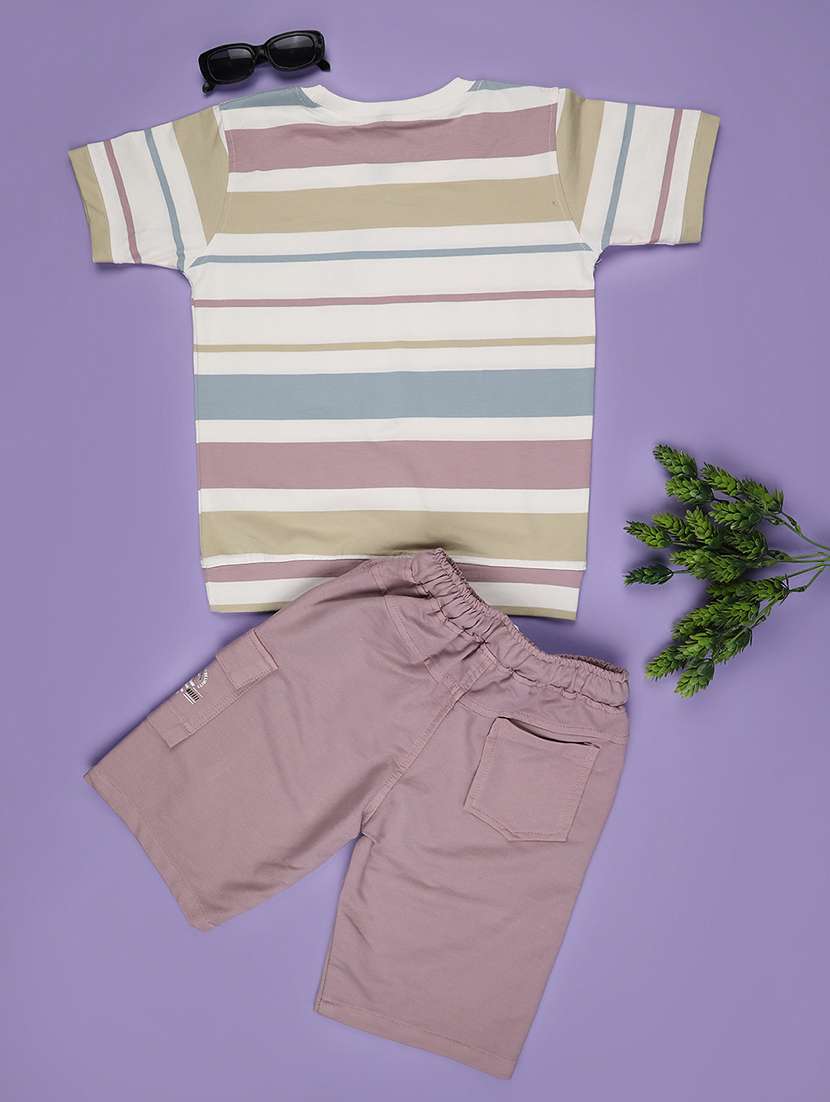 boys t-shirt and shorts co-ord set - 22293928 -  Standard Image - 2