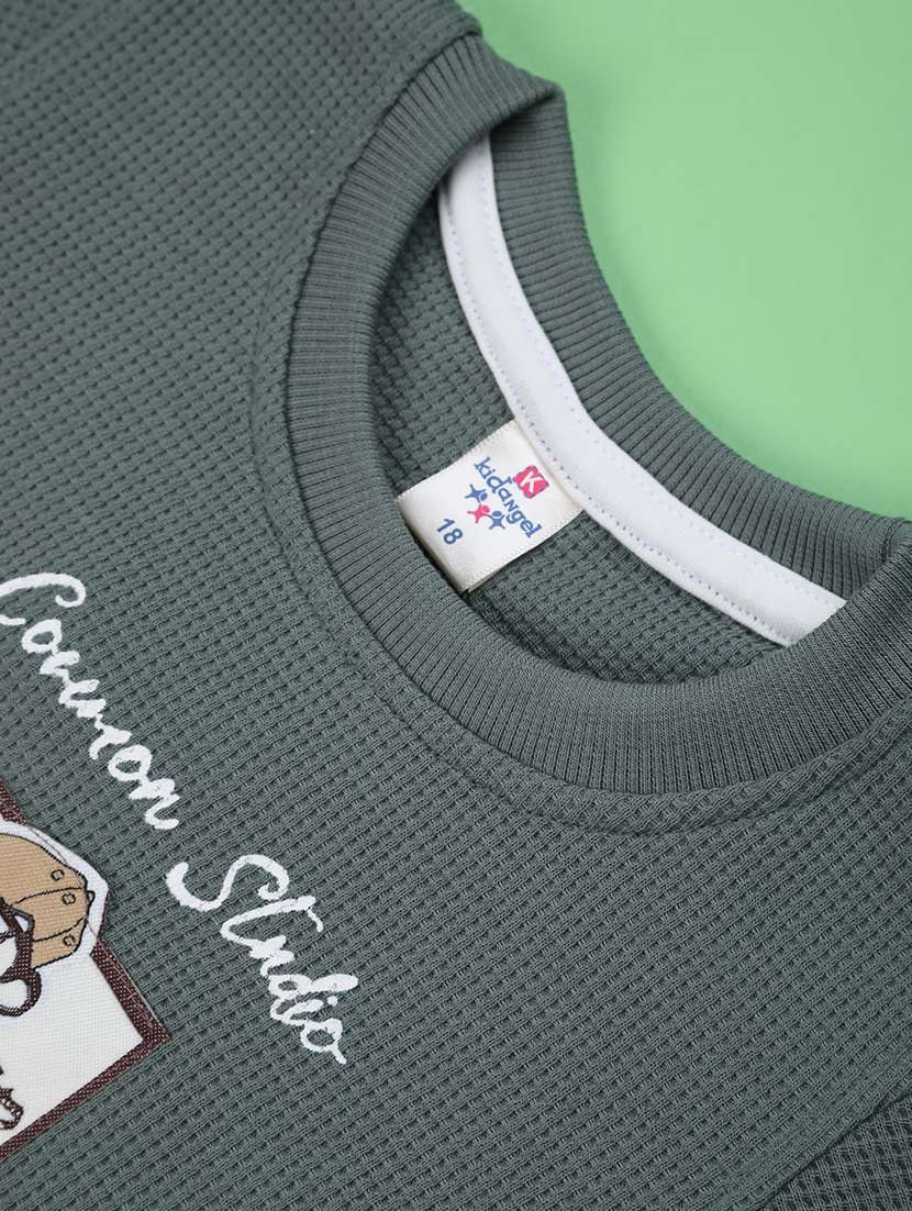 boys printed t-shirt & shorts co-ords set - 22294008 -  Standard Image - 2