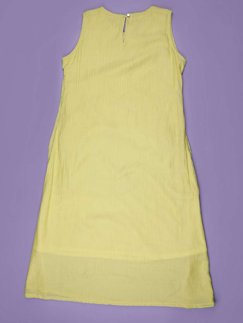 girl solid sleeveless a-line dress - 22294084 -  Standard Image - 2