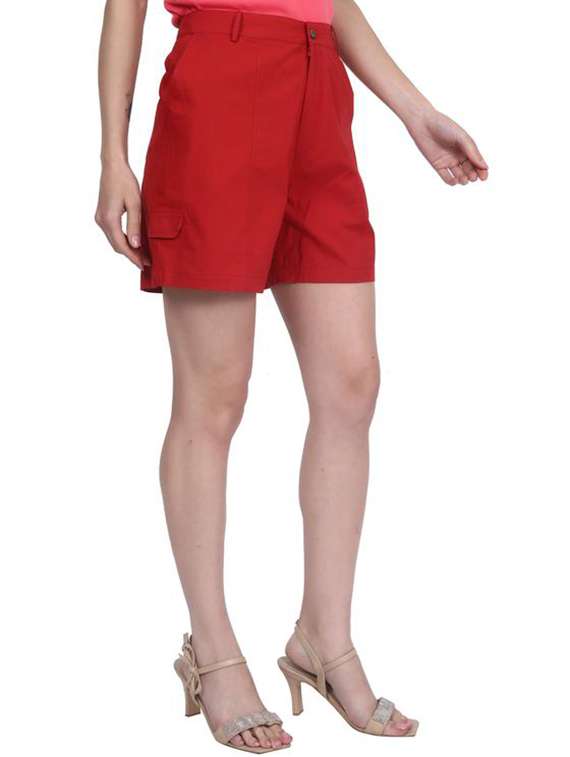 women solid mid rise tailored regular - 22294259 -  Standard Image - 2