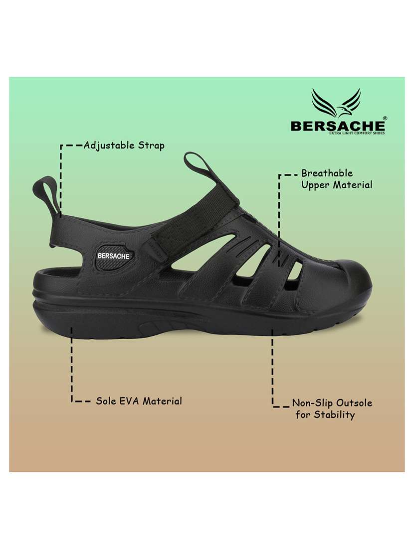 men solid slip on clog - 22294282 -  Standard Image - 2