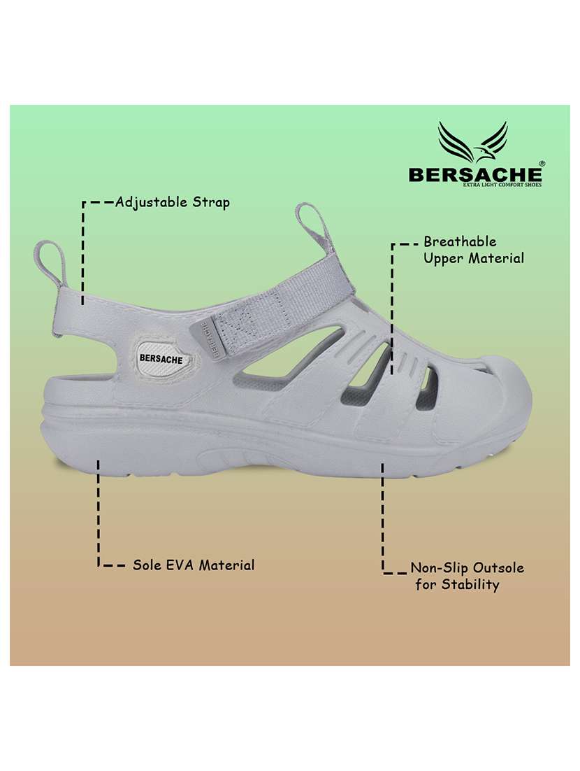 men solid slip on clog - 22294284 -  Standard Image - 2