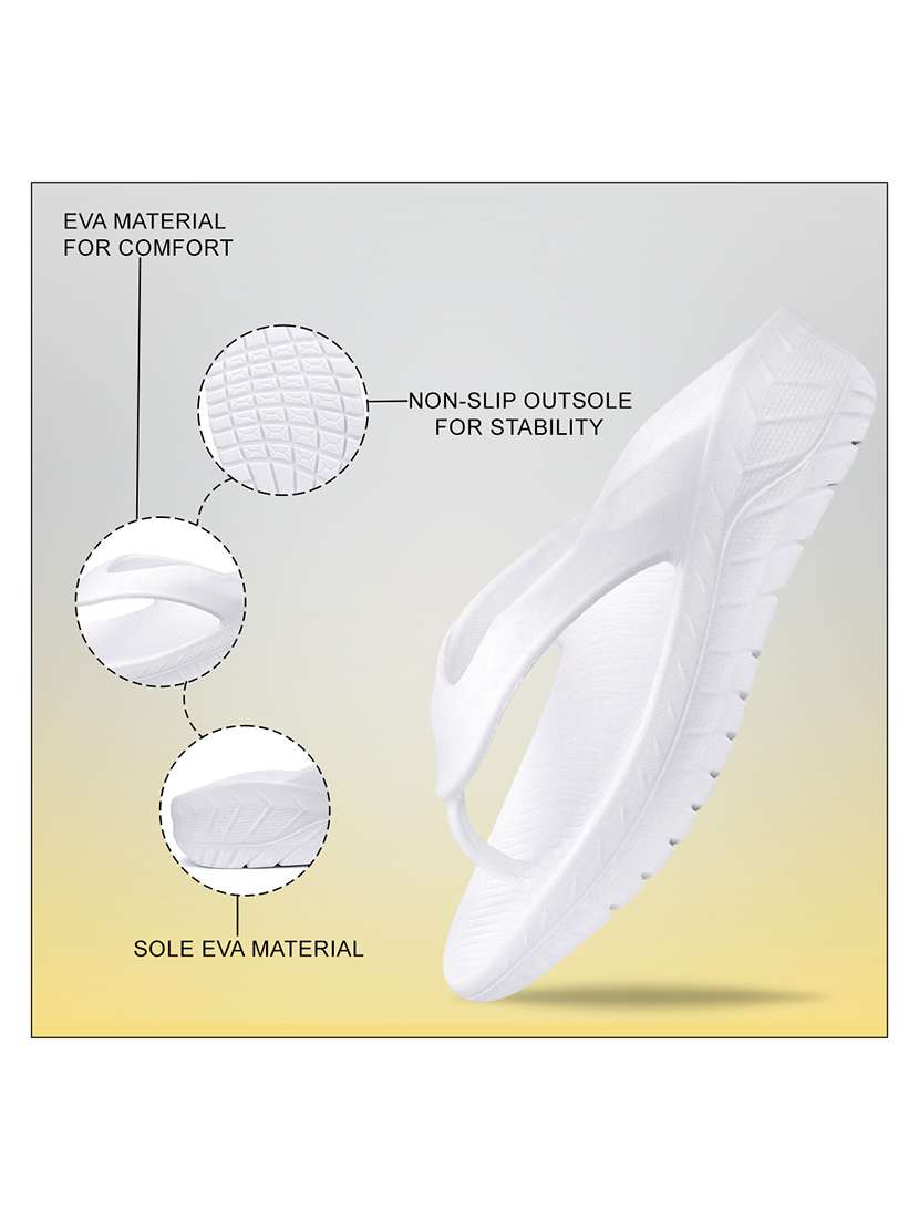 men solid toe seperator slipper - 22294295 -  Standard Image - 7