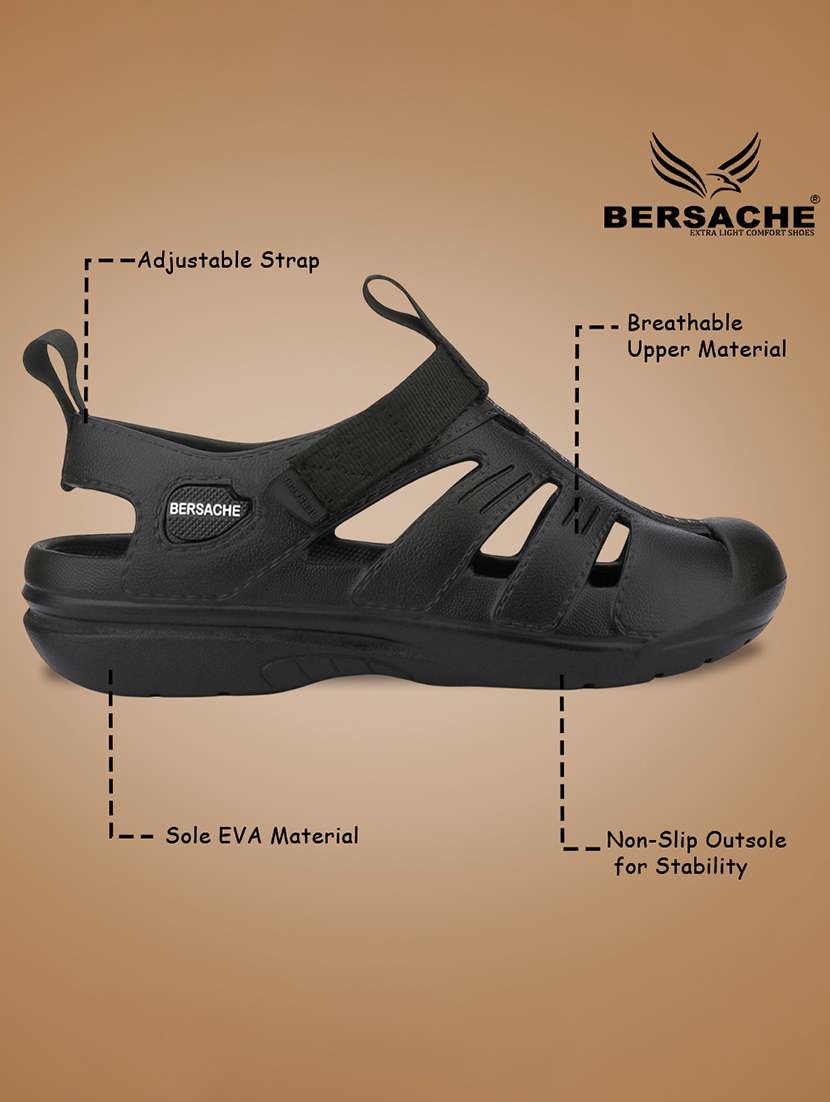 men solid slip on clog - 22294296 -  Standard Image - 2