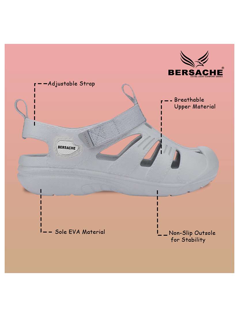 men solid slip on clog - 22294298 -  Standard Image - 2