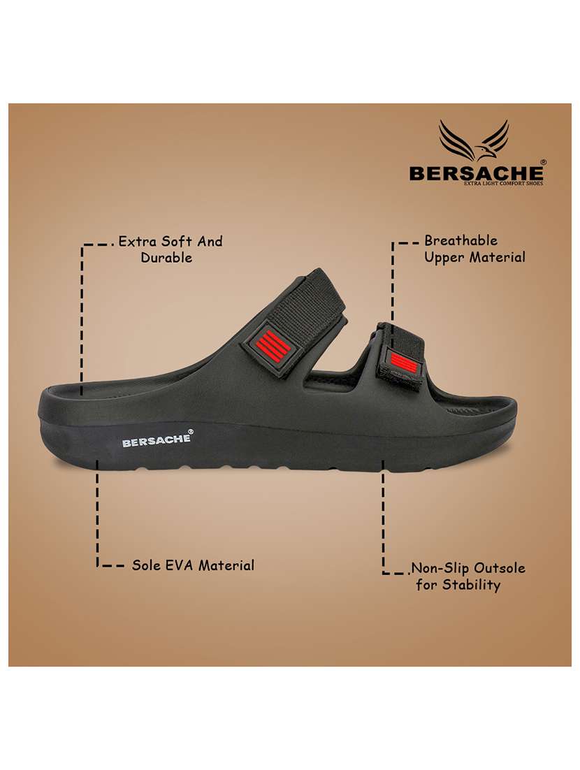 men solid slip on slider - 22294299 -  Standard Image - 2