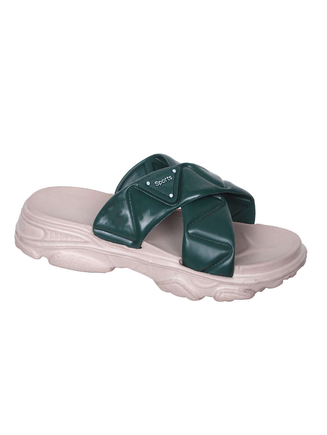 women solid slip on slides - 22294332 -  Standard Image - 2