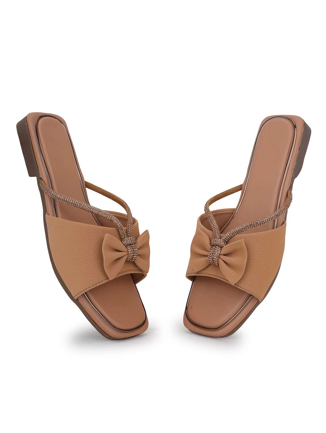 women slip on flat sandal - 22294732 -  Standard Image - 2