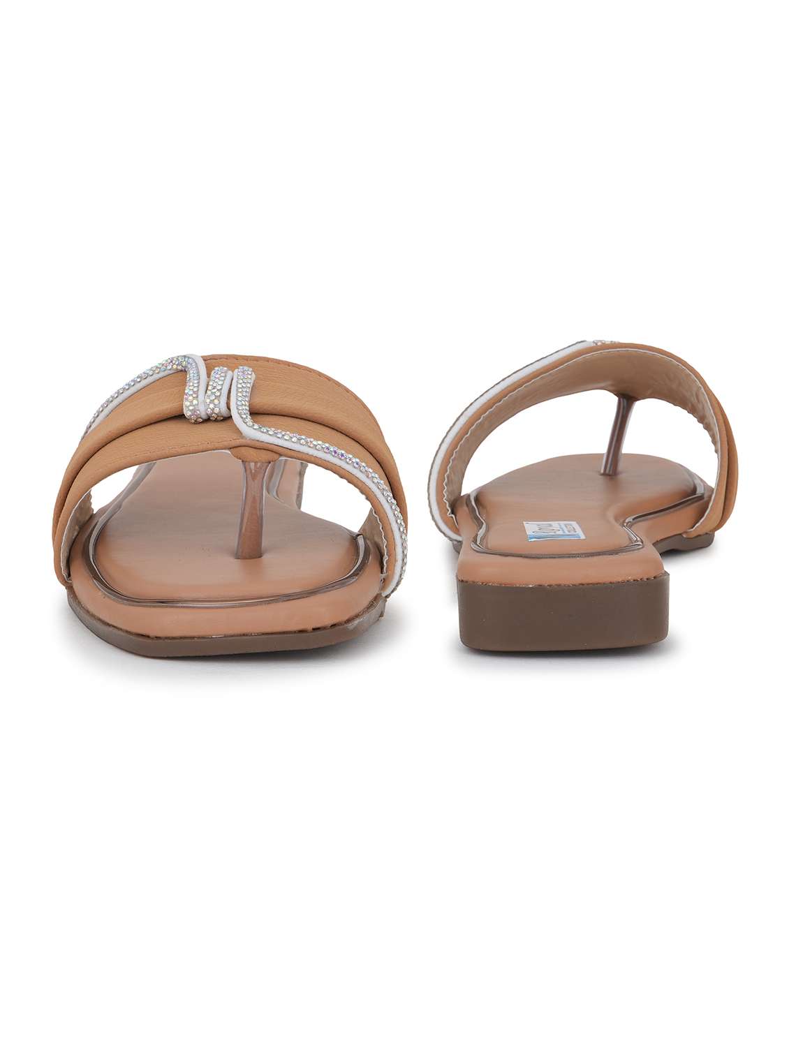 women slip on flat sandal - 22294735 -  Standard Image - 2