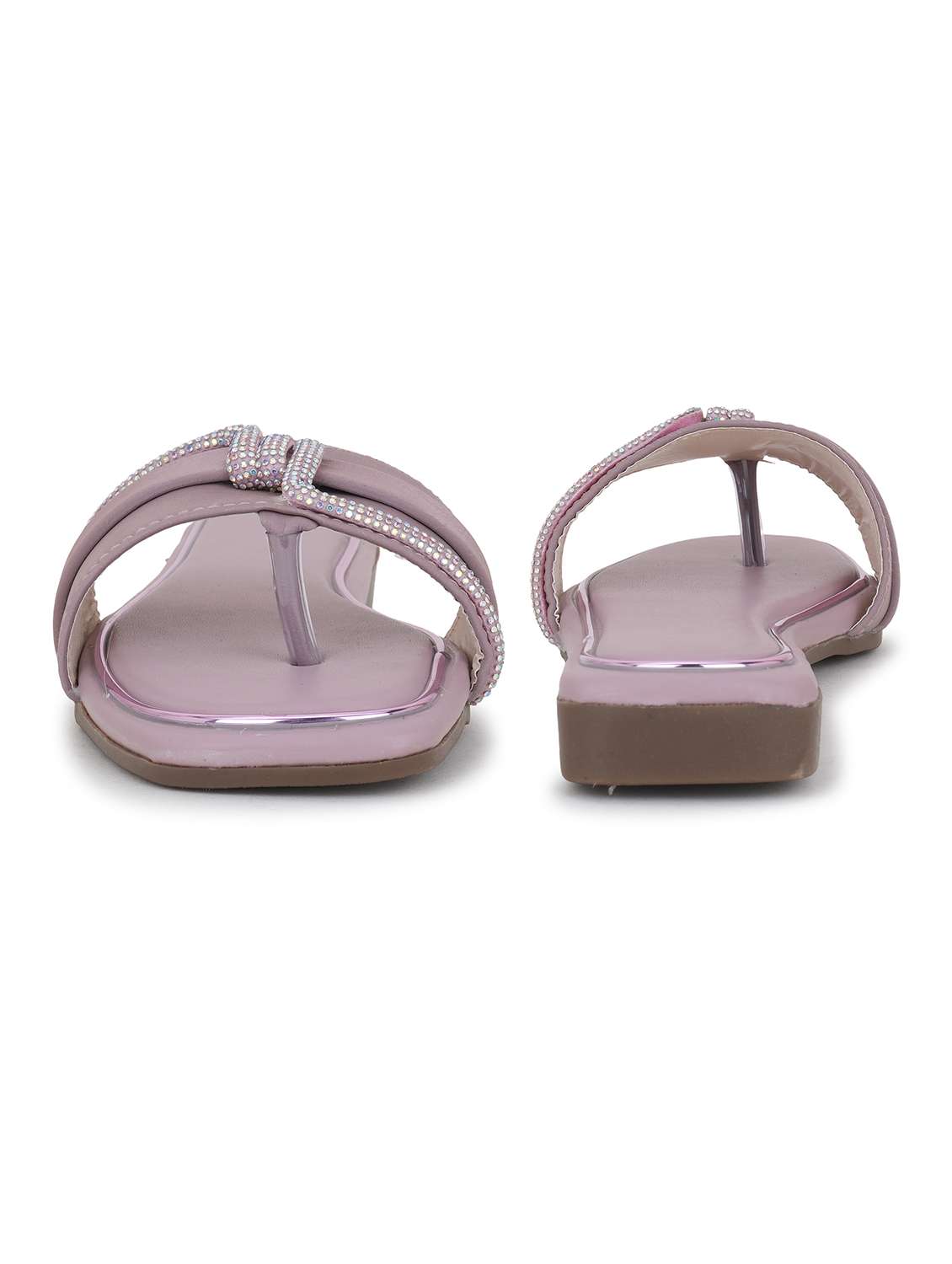 women slip on flat sandal - 22294737 -  Standard Image - 2