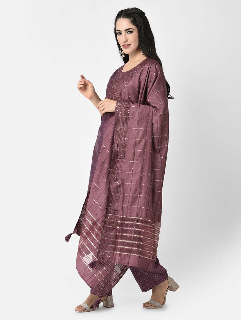 women printed three quarter sleeve straight kurta - 22295076 -  Standard Image - 2