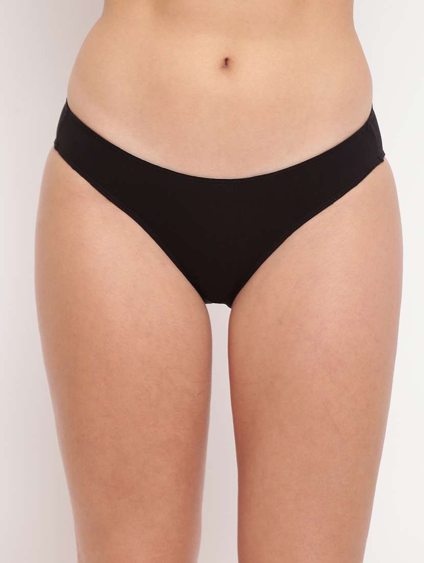women pack of 3 solid low rise panty - 22295294 -  Standard Image - 2
