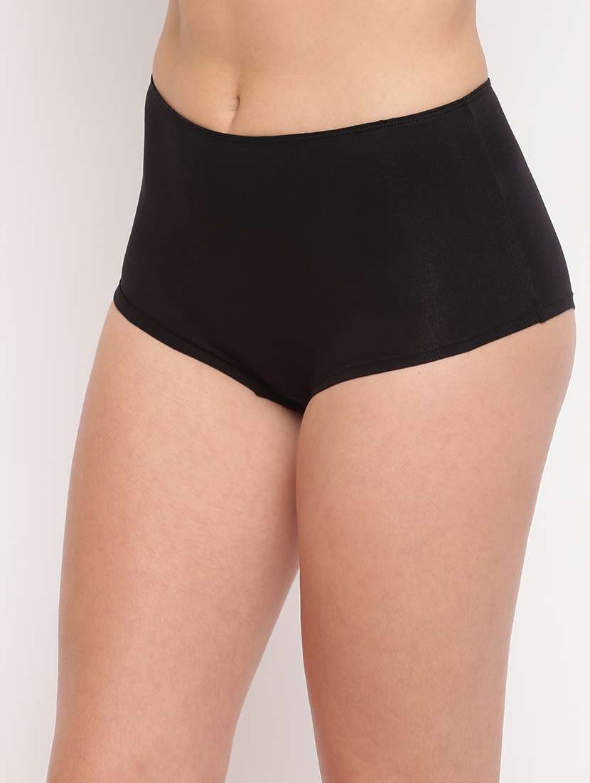 women pack of 5 solid mid rise panty - 22295301 -  Standard Image - 2