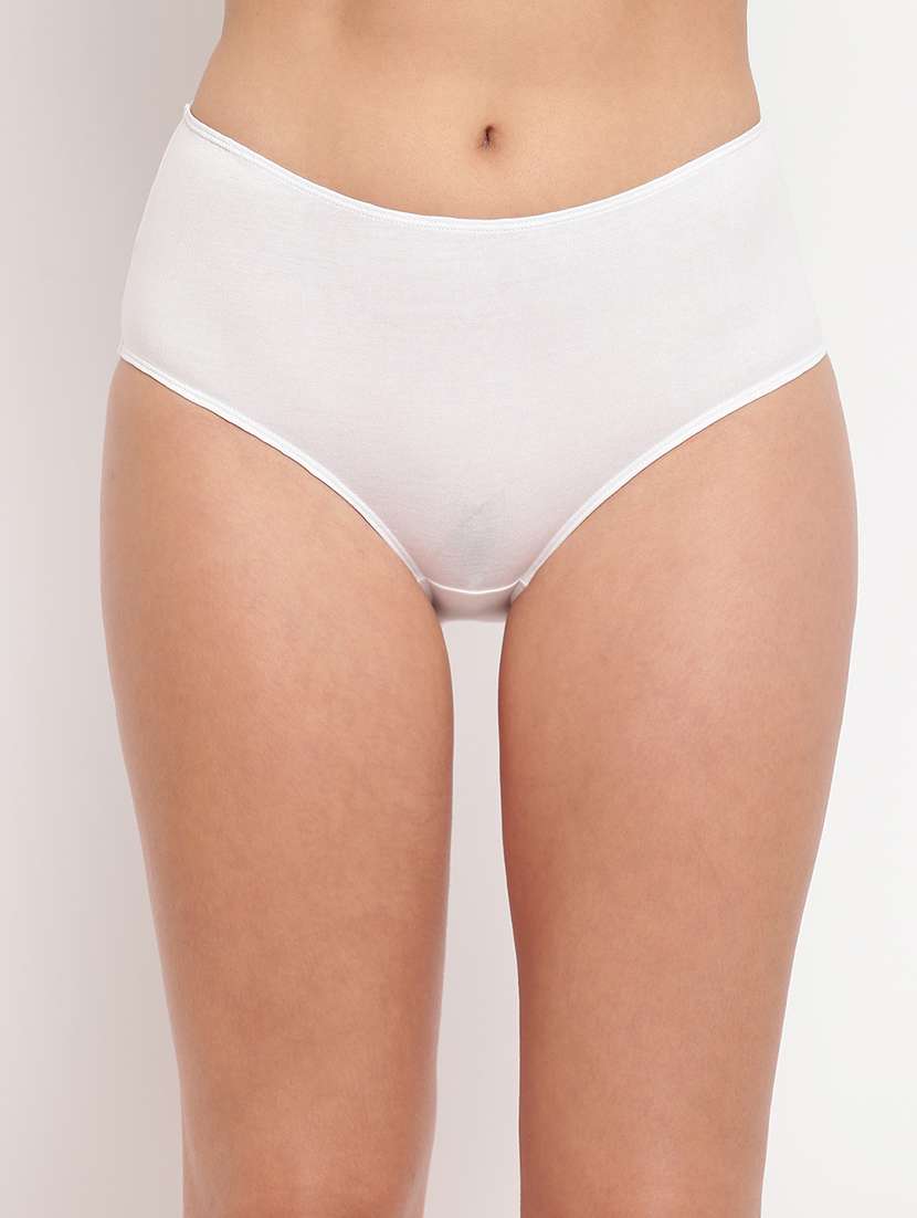 women pack of 3 solid mid rise panty - 22295302 -  Standard Image - 2