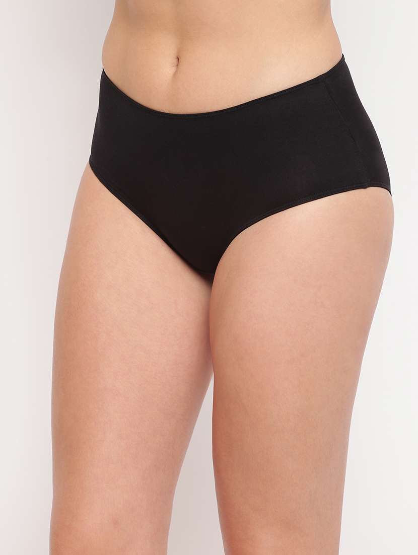 women pack of 5 solid mid rise panty - 22295307 -  Standard Image - 2