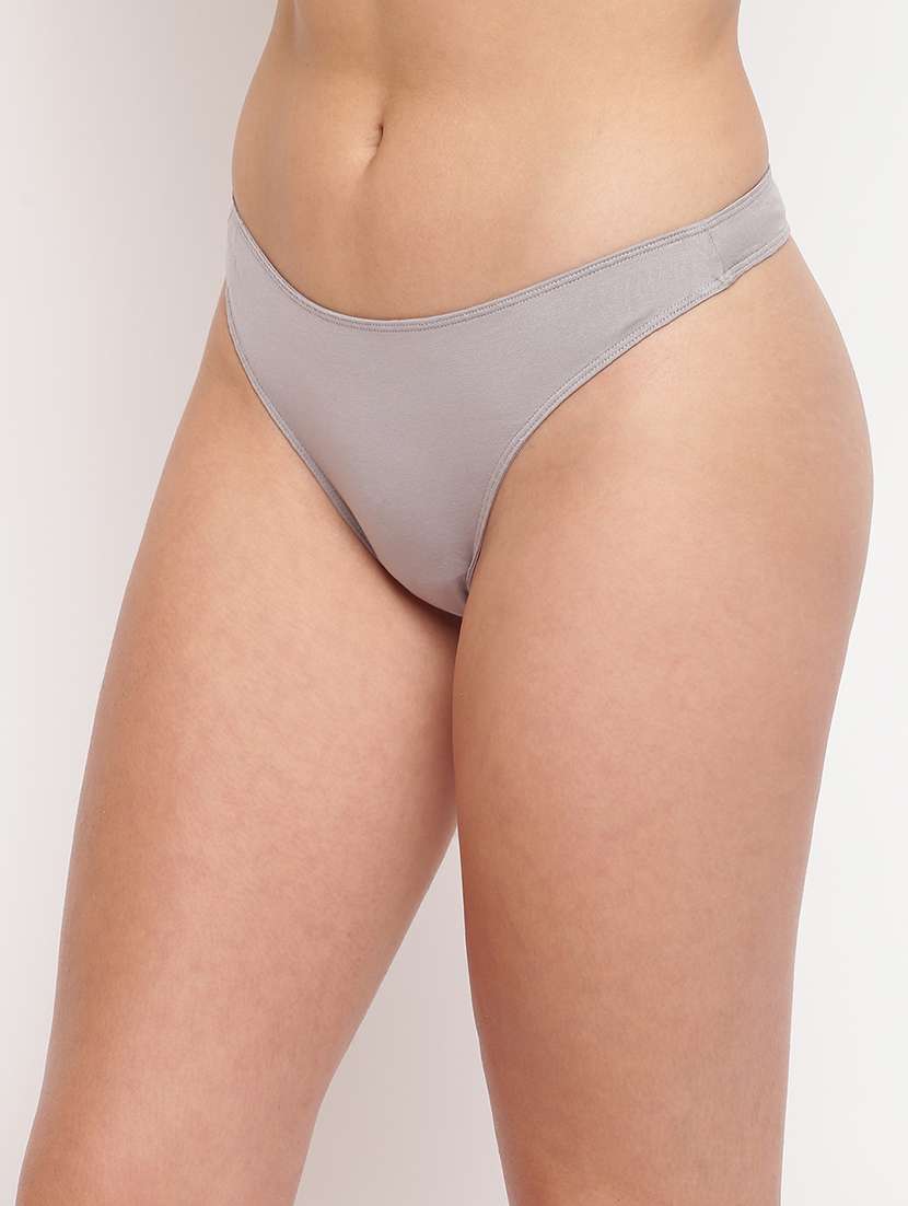 women pack of 3 solid low rise panty - 22295315 -  Standard Image - 2