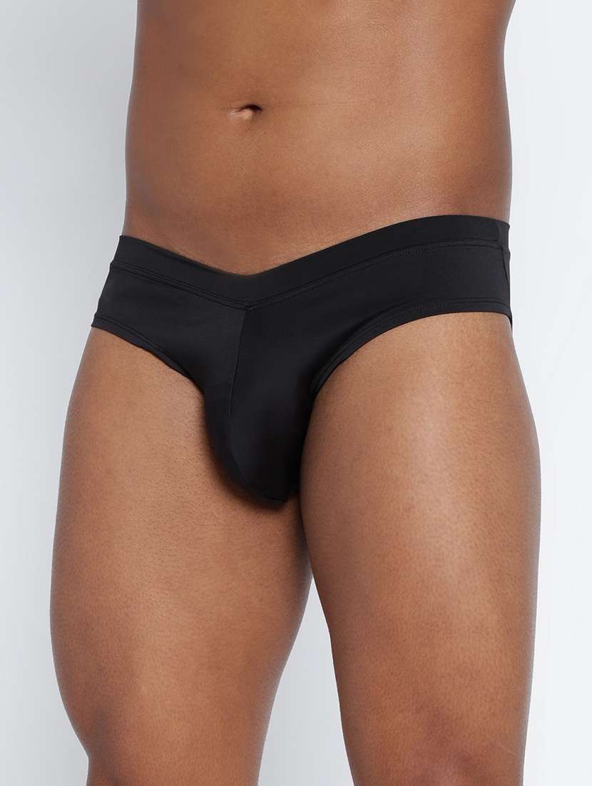 men pack of 3 solid low rise hipster brief - 22295389 -  Standard Image - 2