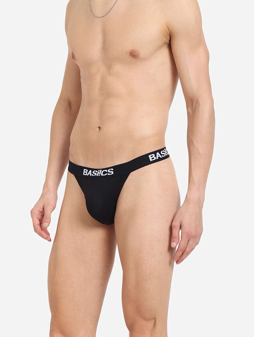 men pack of 3 solid thongs brief - 22295393 -  Standard Image - 2