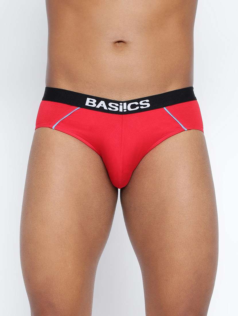 men pack of 6 solid hipster briefs - 22295417 -  Standard Image - 2