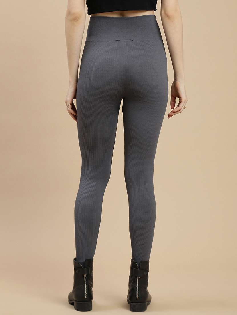 women solid high rise woolen legging - 22295647 -  Standard Image - 2