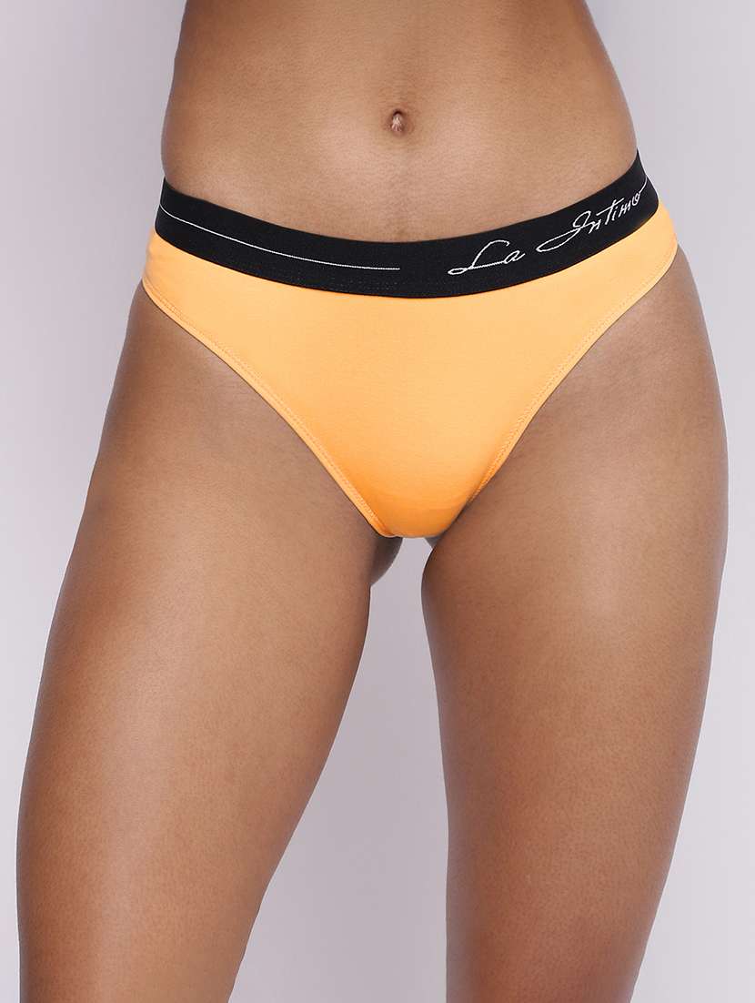 women pack of 3 solid low rise panty - 22295739 -  Standard Image - 2