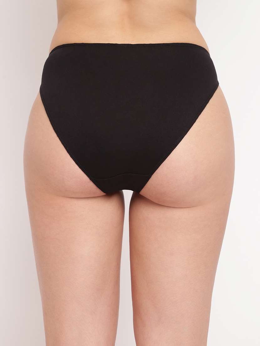 women solid low rise bikni panty - 22295755 -  Standard Image - 2