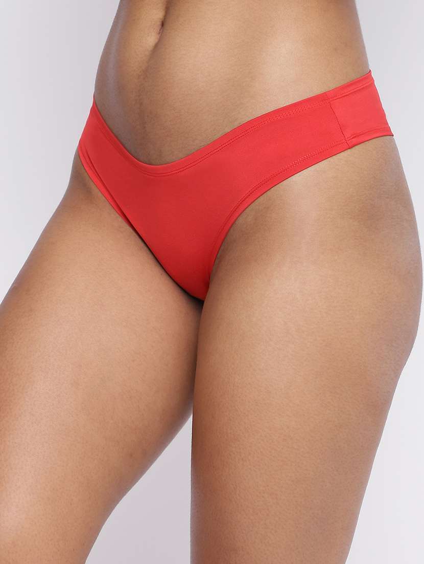 women solid low rise bikni panty - 22295765 -  Standard Image - 2