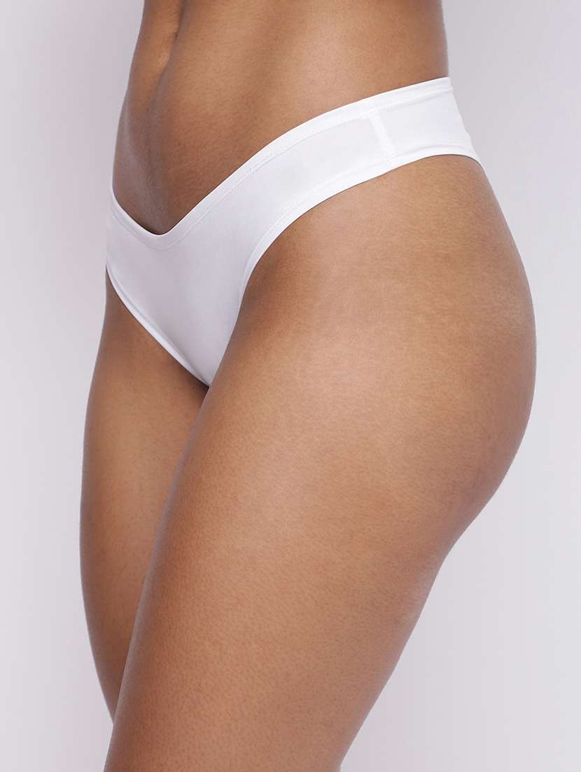 women solid low rise bikni panty - 22295766 -  Standard Image - 2