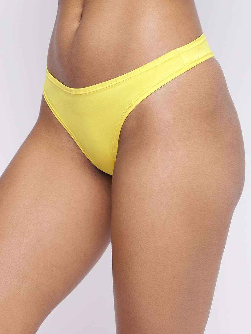 women pack of 5 solid low rise panty - 22295805 -  Standard Image - 2
